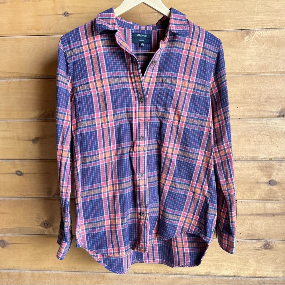 Madewell Classic Fit Flannel Shirt